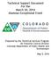 Technical Support Document For the March 30, 2014 Alamosa Exceptional Event
