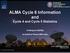 ALMA Cycle 6 Information and Cycle 4 and Cycle 5 Statistics