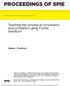 PROCEEDINGS OF SPIE. Teaching the concept of convolution and correlation using Fourier transform