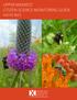 UPPER MIDWEST CITIZEN SCIENCE MONITORING GUIDE NATIVE BEES