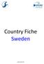 Country Fiche Sweden Updated May 2018