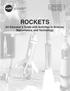ROCKETS An Educator s Guide with Activities in Science, Mathematics, and Technology