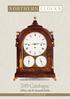 NORTHERN CLOCKS. Grant, Fleet St, London No 269 C Catalogue. of fine, rare & unusual clocks.