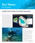 Esri News for Oceans. ArcGIS Used to Raise Coral Reef Awareness. Winter 2013/2014. By Barbara Shields