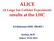 ALICE (A Large Ion Collider Experiment) results at the LHC B.V.Batyunya (JINR, VBLHEP ) Seminar, BLTP Dubna,