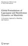 Global Formulations of Lagrangian and Hamiltonian Dynamics on Manifolds