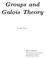 Groups and Galois Theory