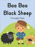 Baa Baa Black Sheep. Printable Pack