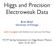 Higgs and Precision Electroweak Data