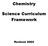 Chemistry. Science Curriculum Framework