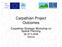 Carpathian Project Outcomes. Carpathian Strategic Workshop on Spatial Planning 26./ Vienna