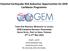 Potential Earthquake Risk Reduction Opportunities for GEM Caribbean Programme