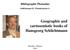 Geographic and cartosemiotic books of Hansgeorg Schlichtmann