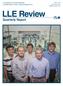 UNIVERSITY OF ROCHESTER LABORATORY FOR LASER ENERGETICS. Volume 139 April June 2014 DOE/NA/ LLE Review. Quarterly Report