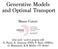 Generative Models and Optimal Transport