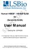 User Manual. Human HBEGF / HB EGF ELISA Kit (Sandwich ELISA) Catalog No. LS-F4629