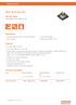 SFH 4727AS A01. OSLON Black. Applications. Features: Ordering Information. Produktdatenblatt Version 1.1 SFH 4727AS A01