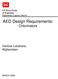 AED Design Requirements: Chlorinators