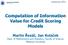 Computation of Information Value for Credit Scoring Models