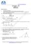 Guess Paper 2007 Class X Mathematics