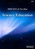 BRIGHT of Sweden. Science Education