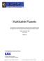 Habitable Planets. Version: December 2004 Alan Gould. Grades 5-8. Great Explorations in Math and Science