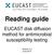 Reading guide. EUCAST disk diffusion method for antimicrobial susceptibility testing