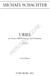 MICHAEL SCHACHTER. URIEL for Tenor, SATB Chorus, and Orchestra PERUSAL SCORE (2015) Vocal Score DURG MUSIC, INC.