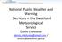 National Public Weather and Warning Services in the Swaziland Meteorological Service Dennis S.Mkhonta /