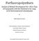 Perfluoropolyethers. Analytical Method Development for a New Class of Compounds with the Potential to be Long- Lived Environmental Contaminants