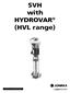 SVH with HYDROVAR (HVL range)