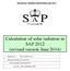 Calculation of solar radiation in SAP 2012 (revised version June 2014)