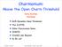 Charmonium: Above the Open Charm Threshold. Estia Eichten Fermilab