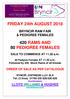 FRIDAY 24th AUGUST RAMS AND 80 PEDIGREE FEMALES