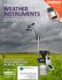 WEATHER INSTRUMENTS. Precision YOUR WEATHER IN REAL TIME LOCAL OR REMOTE: WEATHER MONITORING SYSTEMS FOR HOME, AGRICULTURE, INDUSTRY AND SCHOOL