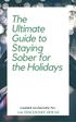 The Ultimate Guide to Staying Sober for the Holidays