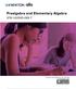 Prealgebra and Elementary Algebra