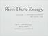 Ricci Dark Energy Chao-Jun Feng SUCA, SHNU