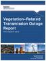 Vegetation Related Transmission Outage Report