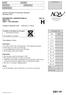 3301/1H. General Certificate of Secondary Education November MATHEMATICS (SPECIFICATION A) 3301/1H Higher Tier Paper 1 Non-Calculator