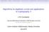 Algorithms for algebraic curves and applications to cryptography, II