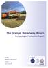 The Grange, Broadway, Bourn Archaeological Evaluation Report