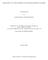 MECHANICS OF PRESTRESSED AND INHOMOGENEOUS BODIES. A Dissertation SARAVANAN UMAKANTHAN