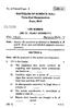 LSE-12 BACHELOR OF SCIENCE (B.Sc.) Term-End Examination June, 2015 SECTION A
