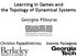 Learning in Games and the Topology of Dynamical Systems. Georgios Piliouras