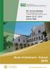 Book of Abstracts - Extract th Annual Meeting. March 23-27, 2015 Lecce, Italy. jahrestagung.gamm-ev.de