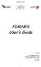 FDMNES User s Guide. FDMNES User s Guide. Yves Joly. Institut Néel, CNRS, Bât. F, BP Grenoble Cedex 9, France