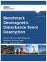 Benchmark Geomagnetic Disturbance Event Description