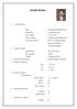 Teacher Profile. 1. Personal Details: : Dr Dattaprasad Marutrao Pore Designation : Assistant Professor Date of Birth : 17 th June 1976