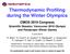 Thermodynamic Profiling during the Winter Olympics